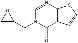 3-(oxiran-2-ylmethyl)-3H,4H-thieno[2,3-d]pyrimidin-4-one|