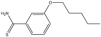 3-(pentyloxy)benzene-1-carbothioamide|