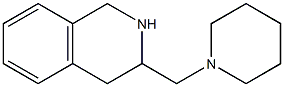 3-(piperidin-1-ylmethyl)-1,2,3,4-tetrahydroisoquinoline Structure