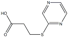 3-(pyrazin-2-ylthio)propanoic acid|