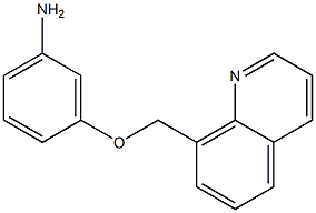 3-(quinolin-8-ylmethoxy)aniline