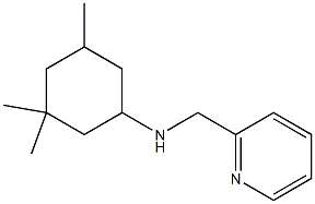 3,3,5-trimethyl-N-(pyridin-2-ylmethyl)cyclohexan-1-amine