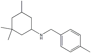  3,3,5-trimethyl-N-[(4-methylphenyl)methyl]cyclohexan-1-amine