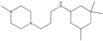 3,3,5-trimethyl-N-[3-(4-methylpiperazin-1-yl)propyl]cyclohexan-1-amine|