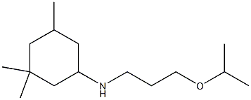3,3,5-trimethyl-N-[3-(propan-2-yloxy)propyl]cyclohexan-1-amine