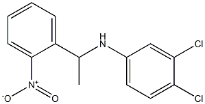 3,4-dichloro-N-[1-(2-nitrophenyl)ethyl]aniline