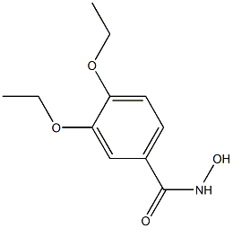 3,4-diethoxy-N-hydroxybenzamide Structure
