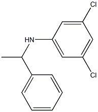 3,5-ジクロロ-N-(1-フェニルエチル)アニリン 化学構造式