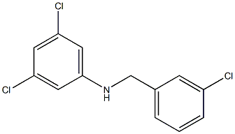 3,5-dichloro-N-[(3-chlorophenyl)methyl]aniline|
