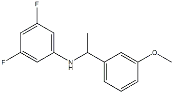 3,5-difluoro-N-[1-(3-methoxyphenyl)ethyl]aniline