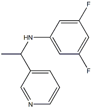 3,5-difluoro-N-[1-(pyridin-3-yl)ethyl]aniline