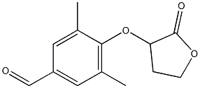 3,5-dimethyl-4-[(2-oxooxolan-3-yl)oxy]benzaldehyde