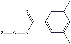 3,5-dimethylbenzoyl isothiocyanate Struktur