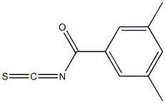 3,5-dimethylbenzoyl isothiocyanate 结构式