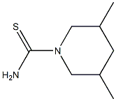 3,5-dimethylpiperidine-1-carbothioamide Structure