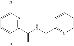 3,6-dichloro-N-(pyridin-2-ylmethyl)pyridine-2-carboxamide Structure