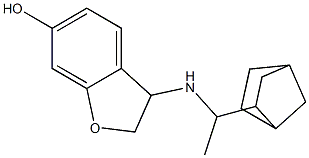 3-[(1-{bicyclo[2.2.1]heptan-2-yl}ethyl)amino]-2,3-dihydro-1-benzofuran-6-ol