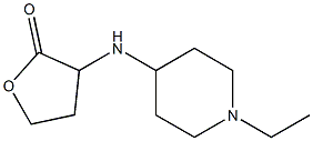 3-[(1-ethylpiperidin-4-yl)amino]oxolan-2-one Structure