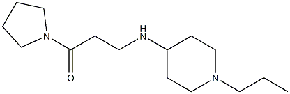 3-[(1-propylpiperidin-4-yl)amino]-1-(pyrrolidin-1-yl)propan-1-one