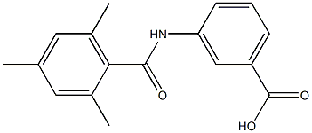 3-[(2,4,6-trimethylbenzene)amido]benzoic acid
