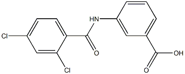 3-[(2,4-dichlorobenzene)amido]benzoic acid