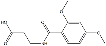 3-[(2,4-dimethoxyphenyl)formamido]propanoic acid|