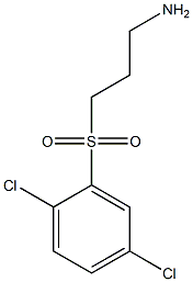 3-[(2,5-dichlorophenyl)sulfonyl]propan-1-amine Structure