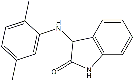 3-[(2,5-dimethylphenyl)amino]-2,3-dihydro-1H-indol-2-one,,结构式