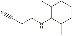 3-[(2,6-dimethylcyclohexyl)amino]propanenitrile