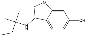 3-[(2-methylbutan-2-yl)amino]-2,3-dihydro-1-benzofuran-6-ol|