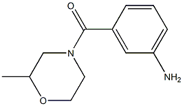 3-[(2-methylmorpholin-4-yl)carbonyl]aniline