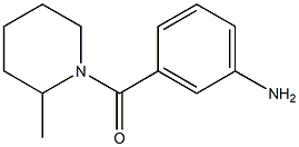 3-[(2-methylpiperidin-1-yl)carbonyl]aniline,,结构式