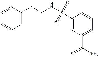 3-[(2-phenylethyl)sulfamoyl]benzene-1-carbothioamide