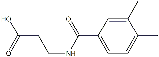 3-[(3,4-dimethylphenyl)formamido]propanoic acid|