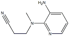 3-[(3-aminopyridin-2-yl)(methyl)amino]propanenitrile|