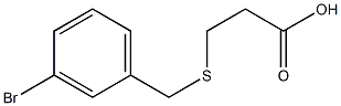 3-[(3-bromobenzyl)thio]propanoic acid