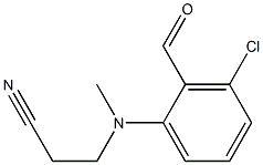 3-[(3-chloro-2-formylphenyl)(methyl)amino]propanenitrile