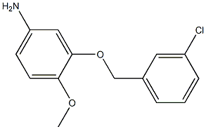 3-[(3-chlorobenzyl)oxy]-4-methoxyaniline