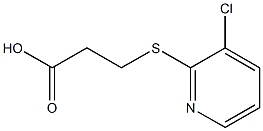  3-[(3-chloropyridin-2-yl)thio]propanoic acid