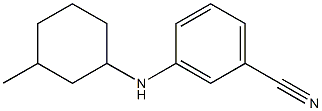 3-[(3-methylcyclohexyl)amino]benzonitrile