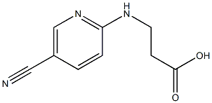  3-[(5-cyanopyridin-2-yl)amino]propanoic acid