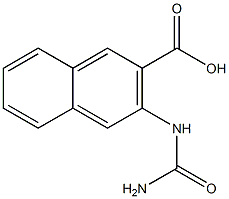  3-[(aminocarbonyl)amino]-2-naphthoic acid