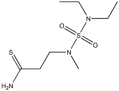 3-[(diethylsulfamoyl)(methyl)amino]propanethioamide