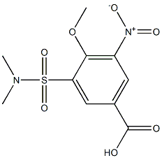  3-[(dimethylamino)sulfonyl]-4-methoxy-5-nitrobenzoic acid