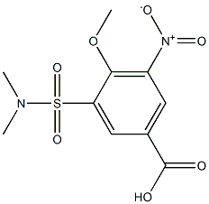 3-[(dimethylamino)sulfonyl]-4-methoxy-5-nitrobenzoic acid|