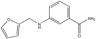 3-[(furan-2-ylmethyl)amino]benzamide Structure