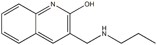 3-[(propylamino)methyl]quinolin-2-ol