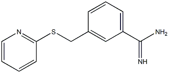 3-[(pyridin-2-ylsulfanyl)methyl]benzene-1-carboximidamide