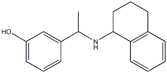 3-[1-(1,2,3,4-tetrahydronaphthalen-1-ylamino)ethyl]phenol|