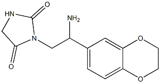 3-[2-amino-2-(2,3-dihydro-1,4-benzodioxin-6-yl)ethyl]imidazolidine-2,4-dione